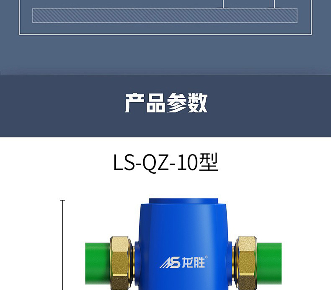 龍勝前置過濾器LS-QZ-10